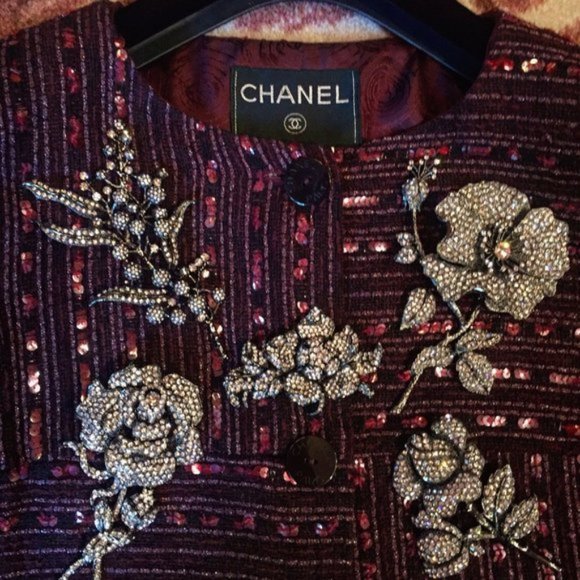 Designer oversized  Silver CZ brooch Angelique de Paris - Picture 4 of 4